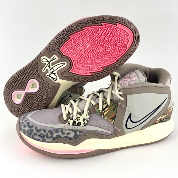 Nike Kyrie Infinity Leopard Camo Men's Size 13 Basketball Shoes Sneakers - Picture 3 of 12
